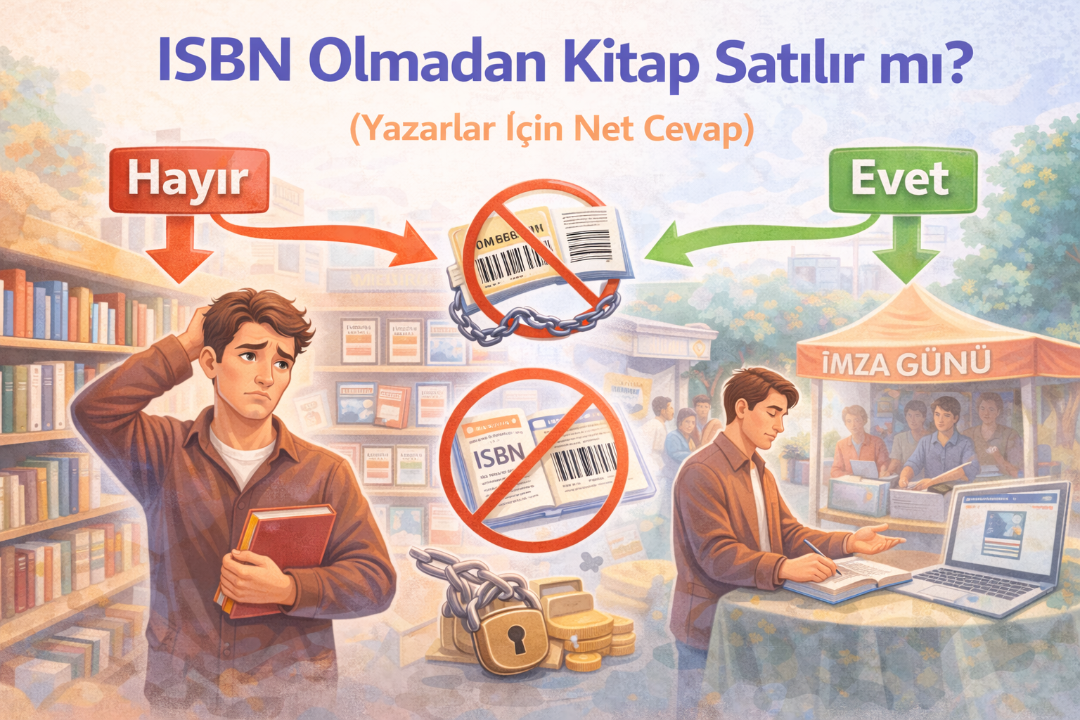 ISBN Olmadan Kitap Satılır mı?